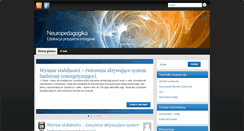 Desktop Screenshot of neuropedagogika.org