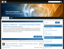 Tablet Screenshot of neuropedagogika.org
